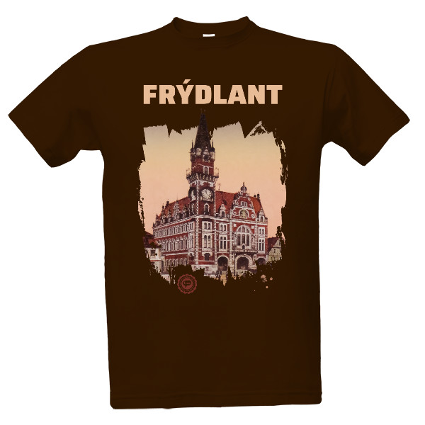 Tričko s potiskem Frýdlant 008 / Chocolate