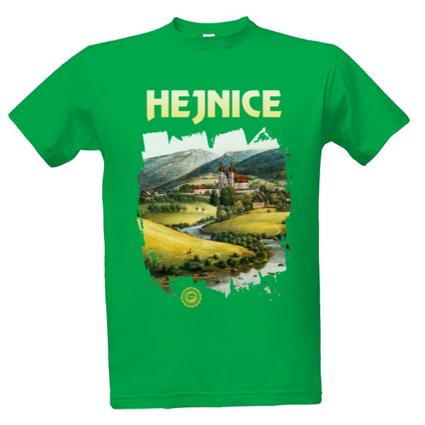 Tričko s potiskem Hejnice 001 / Green