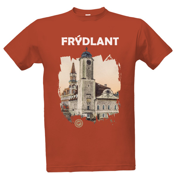 Tričko s potiskem Frýdlant 006 / Brick